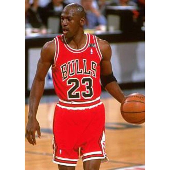 Michael Jordan (Nike)-(Bulls)-(Jersey)-(Red)-(New Condition)-(Size-XL)-$100.00 - Picture 2 of 12